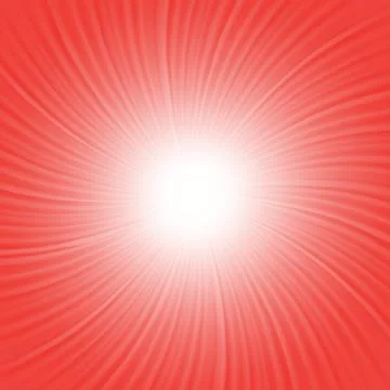 Red rays background Stock Illustration