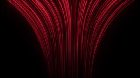 Red Rays Warm Wind Video Animated Background Stock Footage 337704969