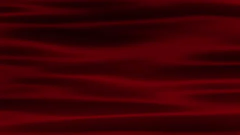 Red realistic fabric wave animation . Realistic flag background animation Stock Footage 331740118