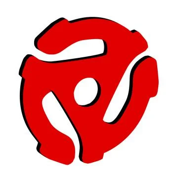 Red Record Spider Ilustración de archivo