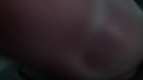 Red recording light glows after Finger Pressing the Record Button. Video stock 265855680