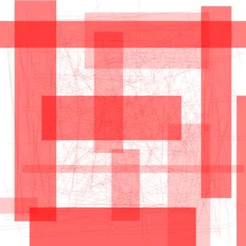 Red Rectangle Background Illustrazione stock