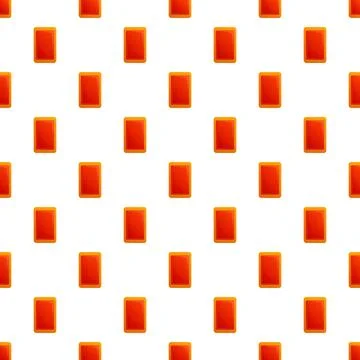 Red rectangle box frame seamless pattern background Illustrazione stock