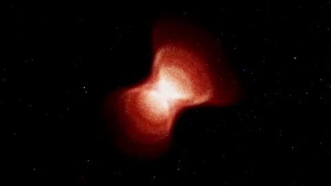 Red Rectangle Nebula (HD 44179) - Bipolar X-Shaped Outflow 4K 60fps Stock Footage 340199182