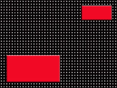 Red rectangles at black web background Stock Illustration