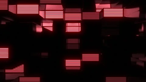 Red rectangles Stock Footage 146463100