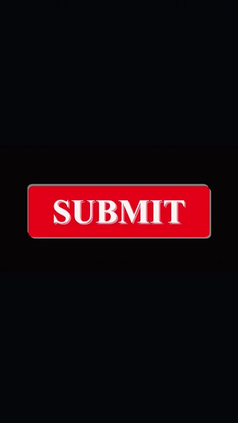 Red Rectangular Button With The Word SUBMIT In White On A Dark Background s.. 스톡 동영상 321726494
