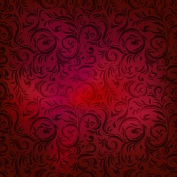 Red Repeating pattern 스톡 일러스트
