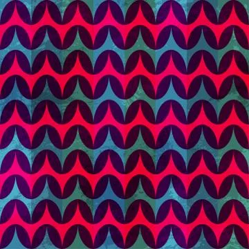 Red retro seamless pattern Stock Illustration