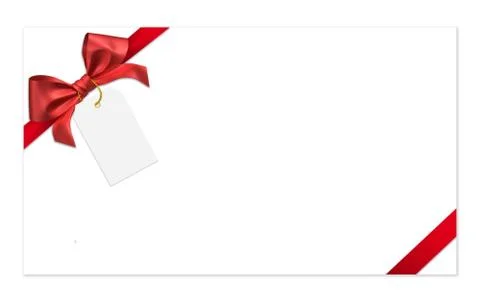 Red ribbon bow Stock-Illustration