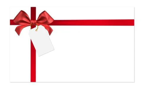 Red ribbon bow Illustration
