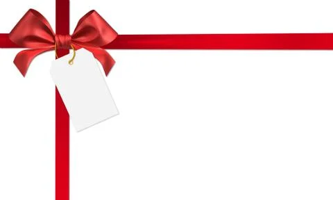 Red ribbon bow Illustration