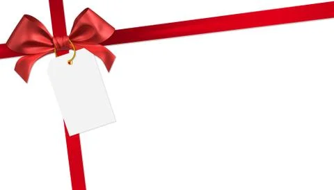 Red ribbon bow Illustration