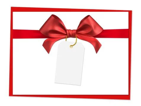 Red ribbon bow Illustration