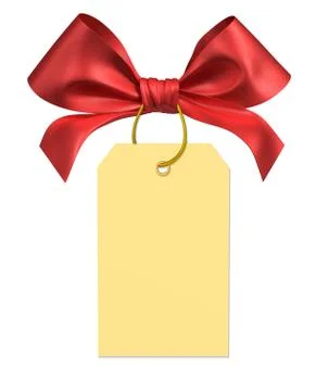 Red ribbon bow Stock-Illustration