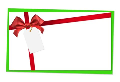 Red ribbon bow Illustration
