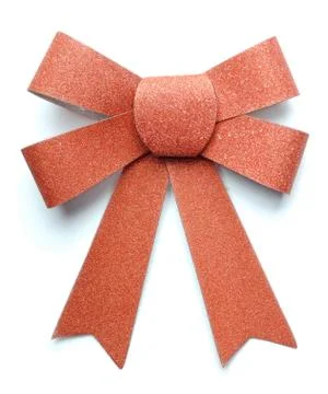 Red Ribbon Bow Stock Photos