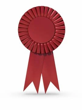 Red ribbon Stock Illustration