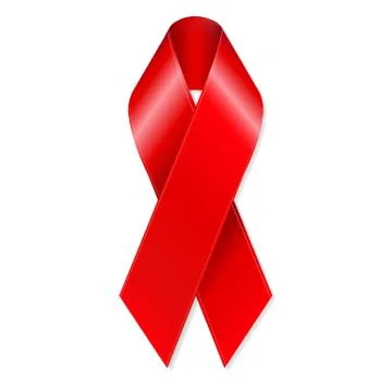 Red ribbon Stock Illustration