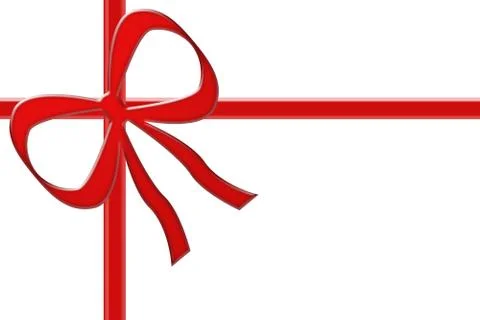 Red ribbon Stock-Illustration