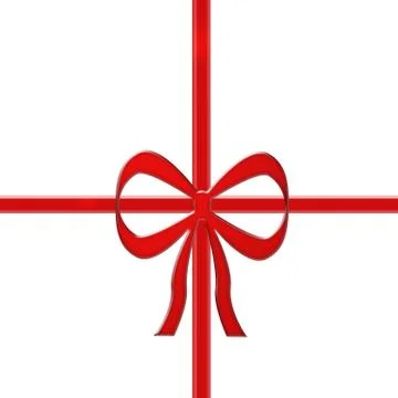 Red ribbon Stock-Illustration