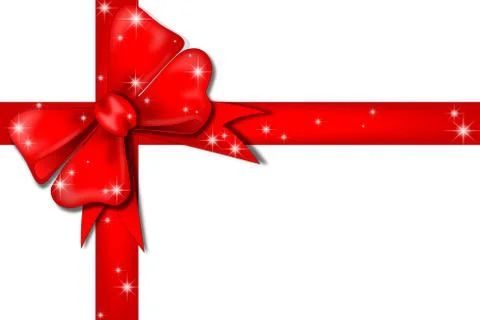 Red ribbon Stock Illustration