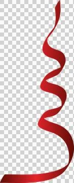 Red ribbon patterns, gift, valentines, birthday Illustrazione stock