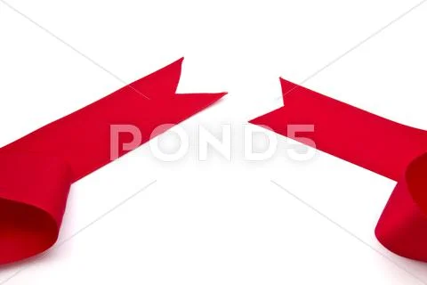 Red ribbon Stock Photos