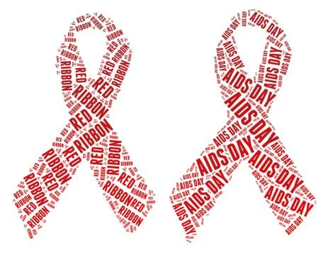 Red Ribbon 库存照片