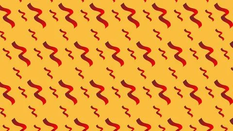 Red ribbon seamless pattern vector design Stock Illustration