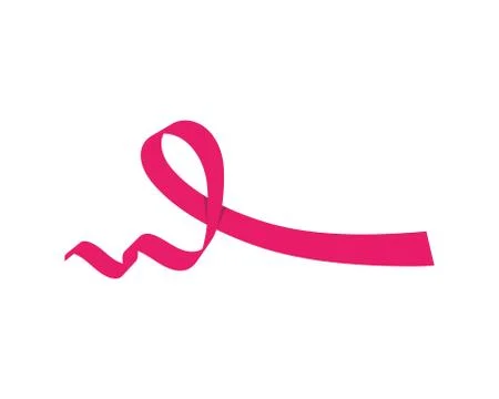 Red ribbon Vector illustration Stock Illustration