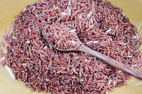 Red rice Foto stock