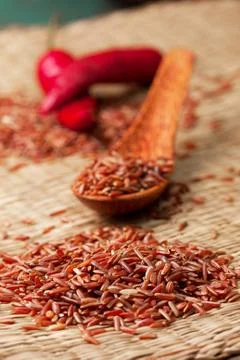 Red rice Stock Photos