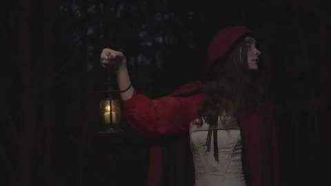 Red riding hood Stock Footage 140477620