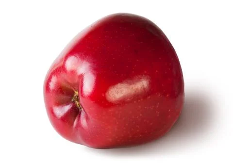 Red ripe apple Stock Photos