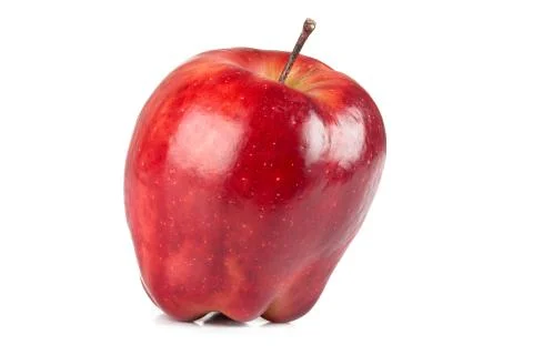 Red ripe apple Stock Photos