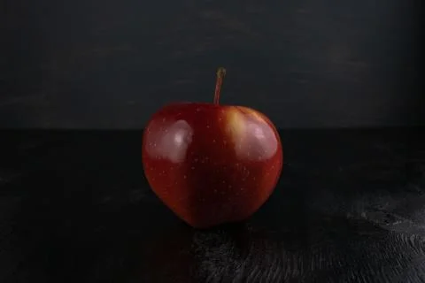 Red ripe Apple Foto stock