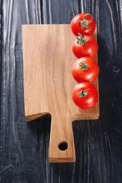 Red ripe tomatoes Stock Photos