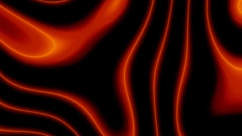 Red ripple lines Stock Footage 96729611