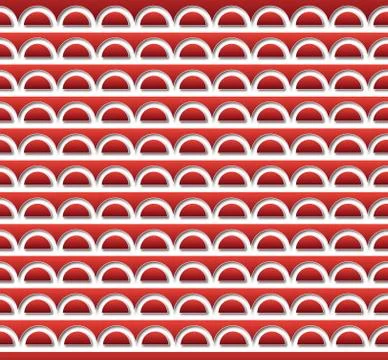 Red ripples pattern Ilustración de archivo