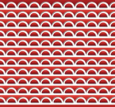 Red ripples pattern Ilustración de archivo