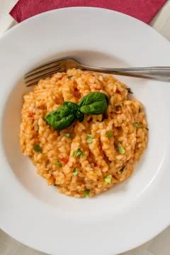 Red risotto Foto stock