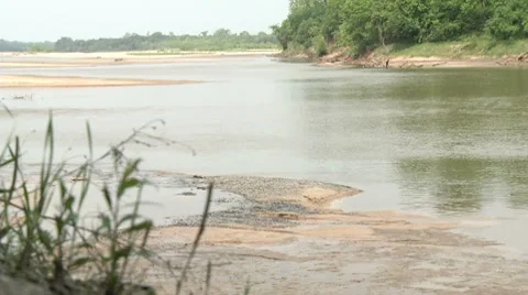 Red river pull 2-Pond 5 Stock Settings HD Video stock 8521584