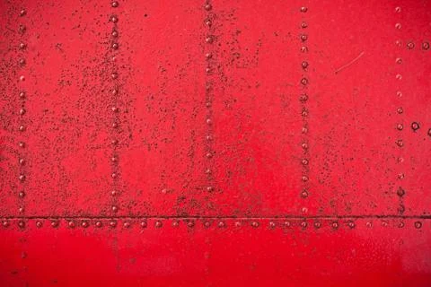 Red rivet background Stock Photos