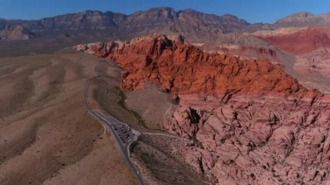 Red Rock Canyon (2) Stock Footage 255634205