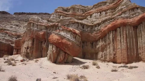Red Rock Canyon Stock Footage 56595474
