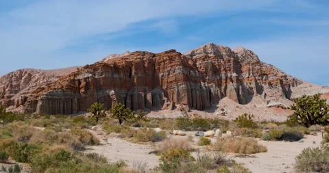 Red rock canyon state park in California. Stock Footage 223570073