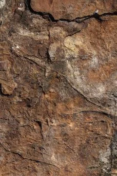 Red Rock Close Up Background Stock Photos