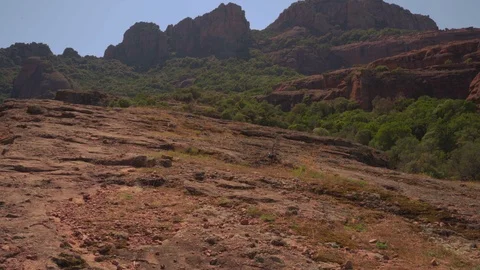 Red rock Stock Footage 94218810
