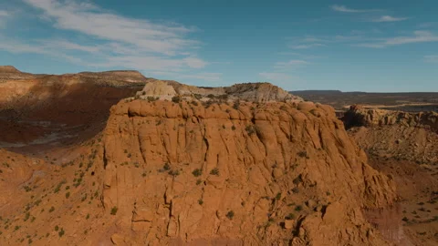 Red Rock Formations 4 (Ascending &amp; Tilt Down) Stock Footage 221107902